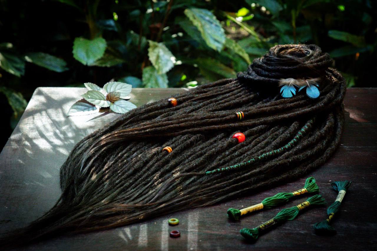 Natural dreads